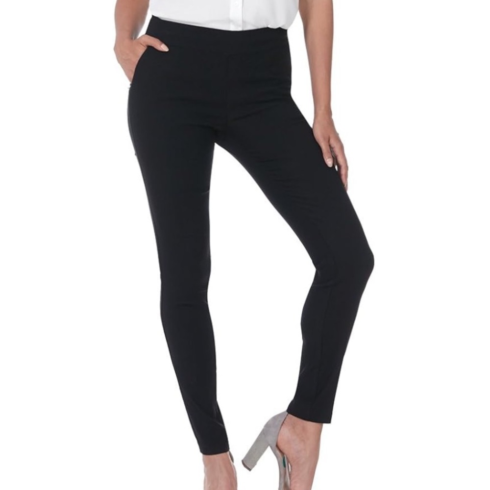 REKUCCI EASE IN COMFORT MODERN STRETCH SKINNY PANTS WITH TUMMY CONTROL SIZE 14